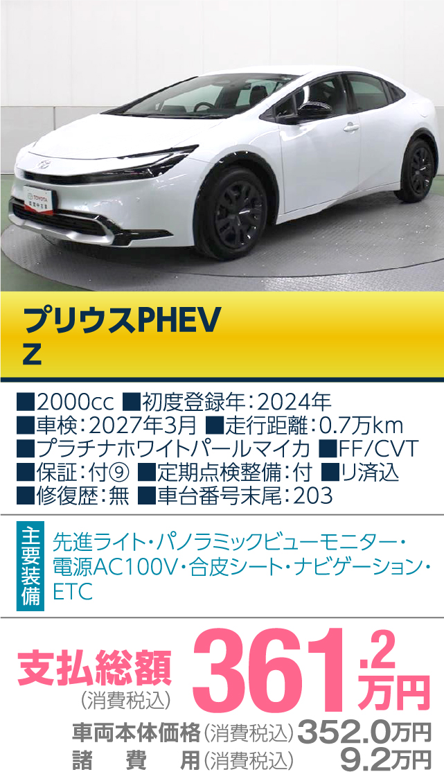長野トヨタ自動車の厳選おすすめ車 1
